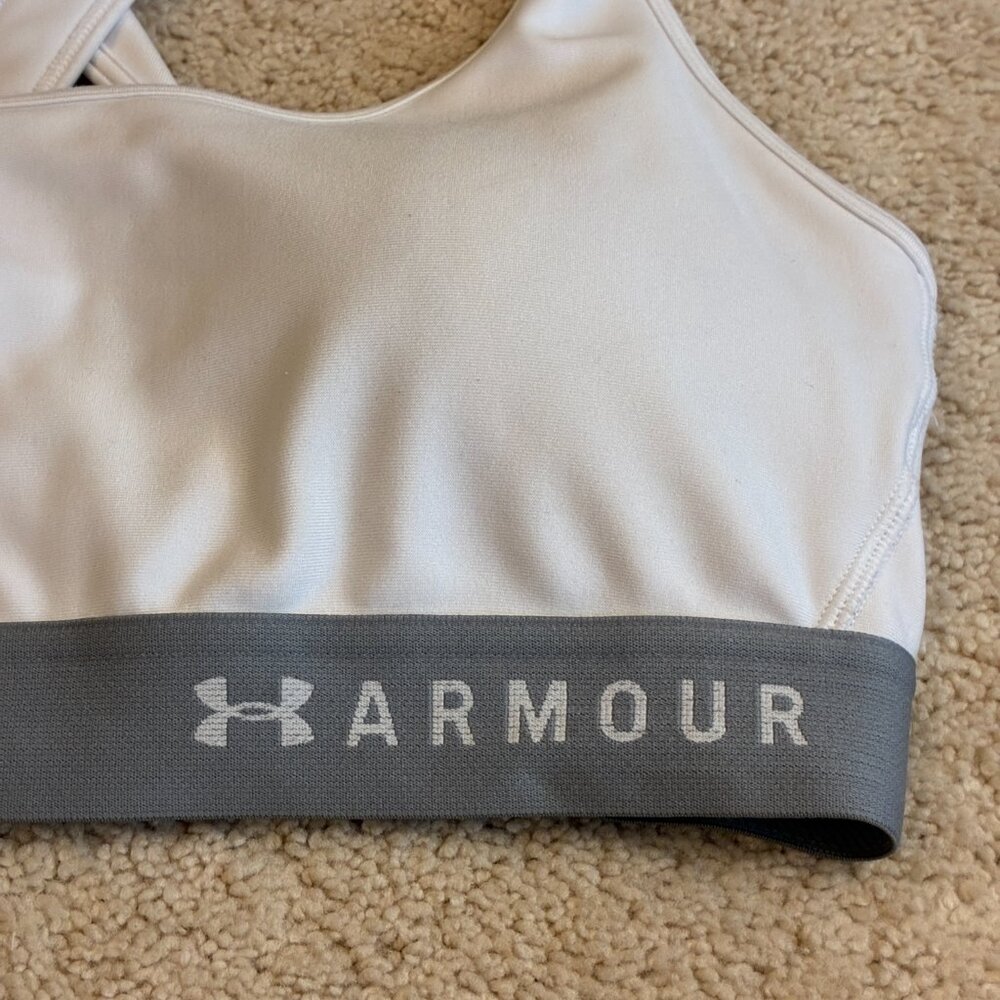 Under Armour Mid Crossback Women's Sports Bra - Picture 3 of 12